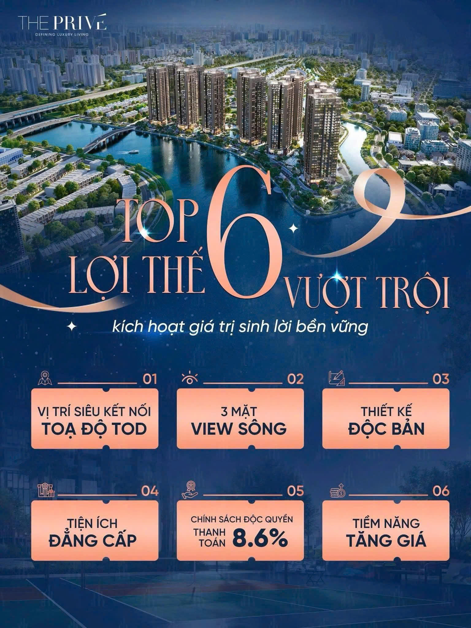 The Privé - TOP 6 lợi thế vượt trội tại dự án