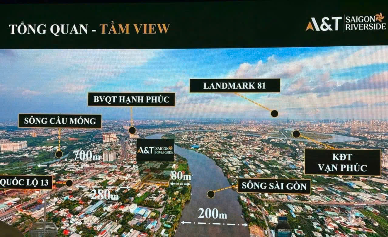 Góc view lân cận at saigon riverside